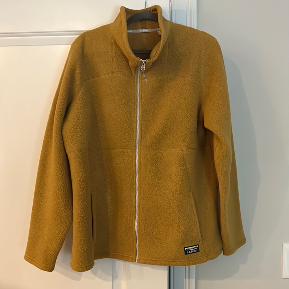 LL Bean Women's Bean's Sherpa Fleece Jacket